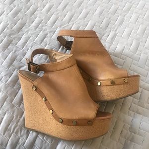 Calvin Klein bootie wedge